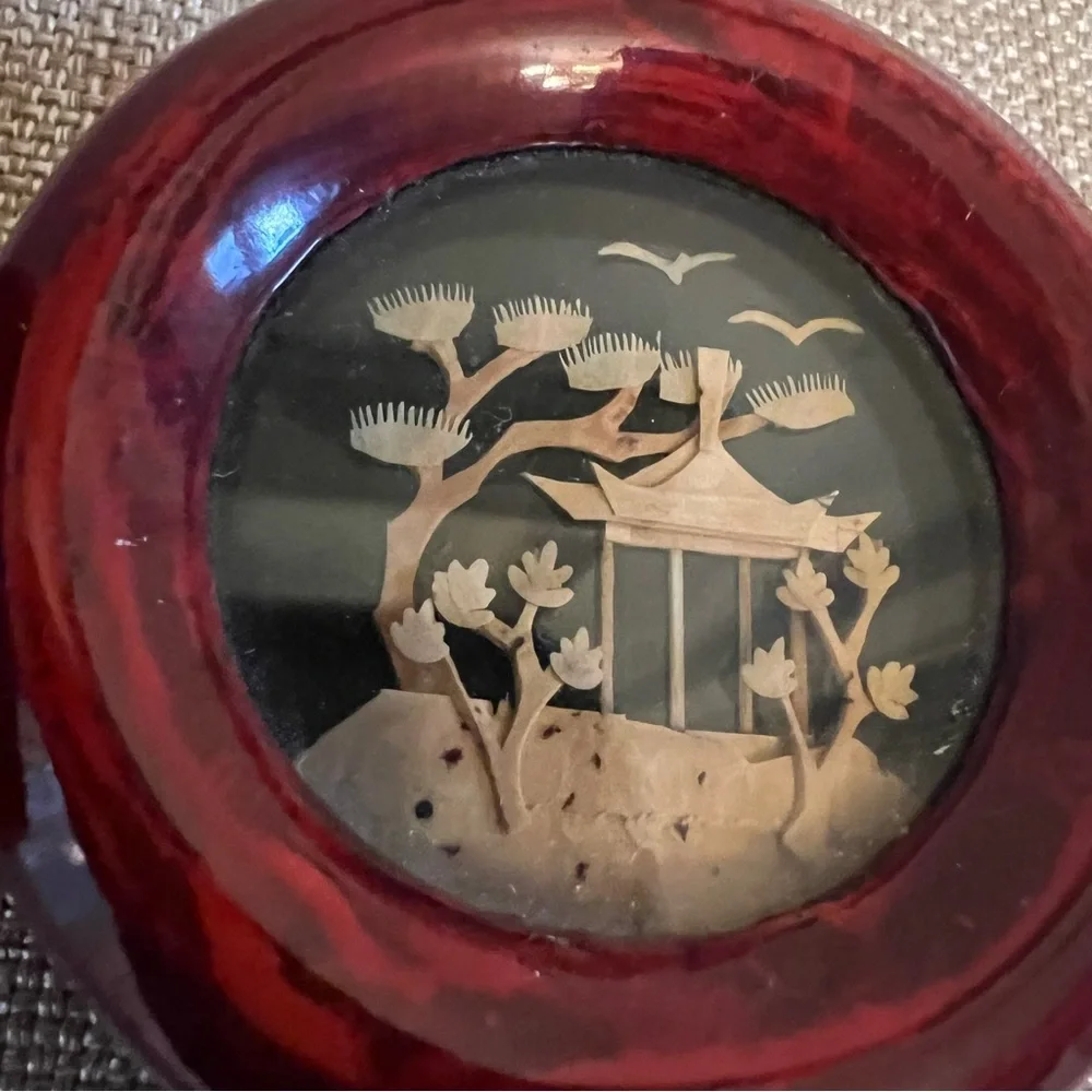 Vintage Asian Trinket Box